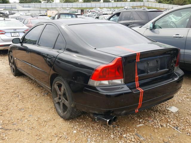 YV1RH52Y142368756 - 2004 VOLVO S60 R BLACK photo 3