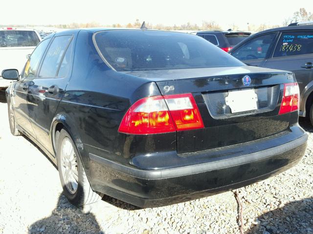 YS3ED49A353524786 - 2005 SAAB 9-5 ARC BLACK photo 3