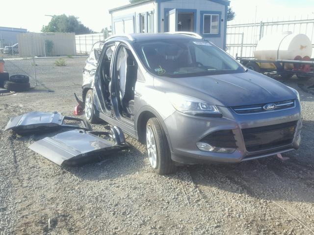 1FMCU0J91EUC92817 - 2014 FORD ESCAPE TIT CHARCOAL photo 1