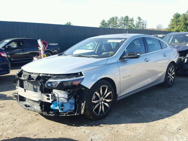 1G1ZE5ST0GF226732 - 2016 CHEVROLET MALIBU LT Gümüş foto 2
