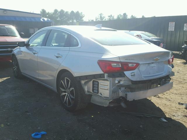 1G1ZE5ST0GF226732 - 2016 CHEVROLET MALIBU LT SILVER photo 3