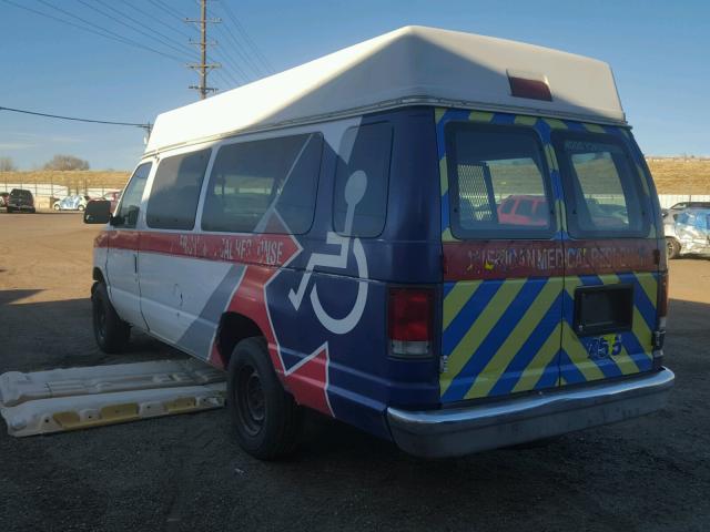 1FTNS24L1YHB58568 - 2000 FORD ECONOLINE WHITE photo 3