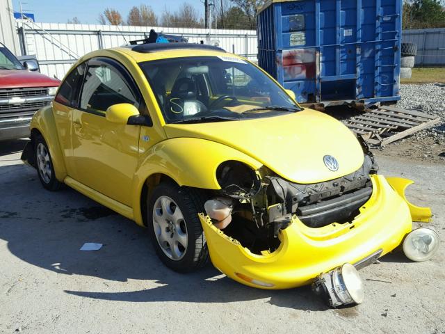 3VWCB21C02M428238 - 2002 VOLKSWAGEN NEW BEETLE 黄色 照片 1