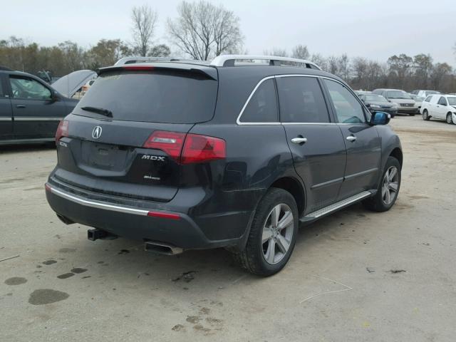 2HNYD2H3XCH548311 - 2012 ACURA MDX BLACK photo 4