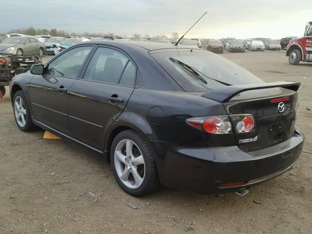 1YVHP84C085M34414 - 2008 MAZDA 6 I BLACK photo 3