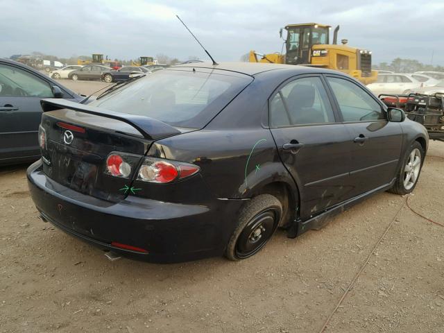 1YVHP84C085M34414 - 2008 MAZDA 6 I BLACK photo 4