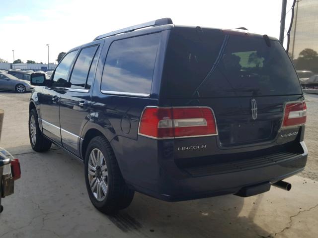 5LMFU285X8LJ20367 - 2008 LINCOLN NAVIGATOR Blau Foto 3