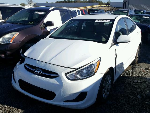 KMHCT4AE9FU802355 - 2015 HYUNDAI ACCENT GLS WHITE photo 2