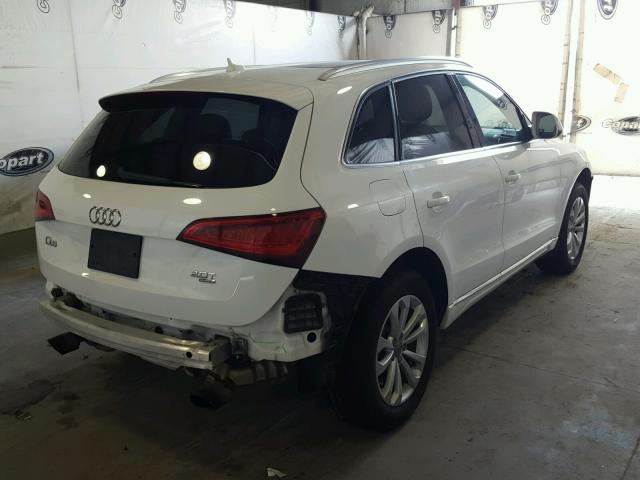 WA1CFAFP8EA018599 - 2014 AUDI Q5 PREMIUM WHITE photo 4