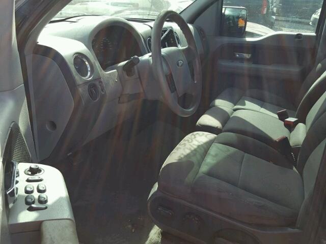 1FTRW12W15FB00707 - 2005 FORD F150 SUPER BLACK photo 9