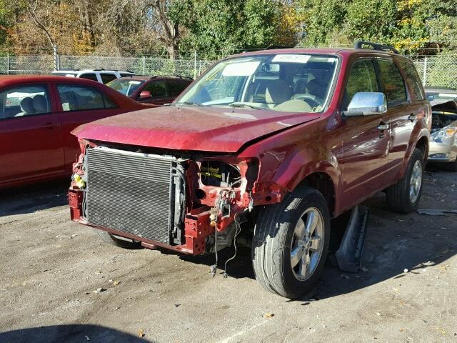 1FMCU03G99KA64965 - 2009 FORD ESCAPE XLT RED photo 2