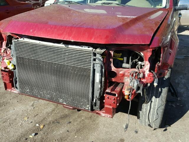 1FMCU03G99KA64965 - 2009 FORD ESCAPE XLT RED photo 9