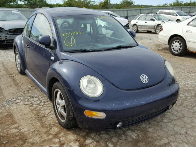 3VWDD21C7YM479131 - 2000 VOLKSWAGEN NEW BEETLE Mavi foto 1