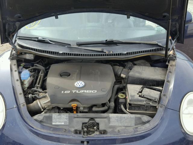 3VWDD21C7YM479131 - 2000 VOLKSWAGEN NEW BEETLE Mavi foto 7