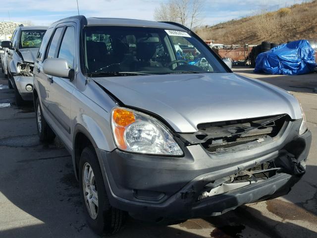 JHLRD78812C031440 - 2002 HONDA CR-V EX GRAY photo 1