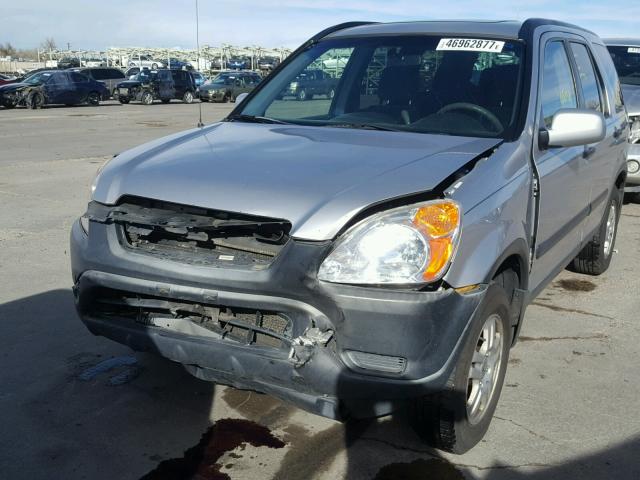 JHLRD78812C031440 - 2002 HONDA CR-V EX GRAY photo 2