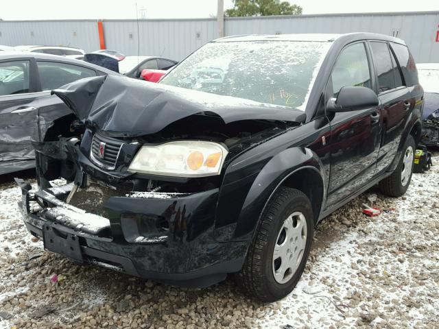 5GZCZ33D16S866336 - 2006 SATURN VUE BLACK photo 2