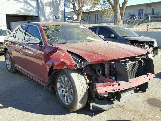 2C3CA5CG1BH546437 - 2011 CHRYSLER 300 LIMITE RED photo 1