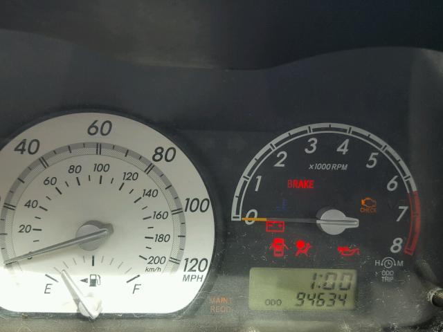 JTKKT624040073516 - 2004 TOYOTA SCION XA PURPLE photo 8