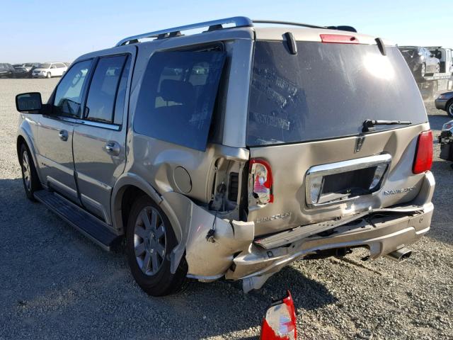 5LMFU28R14LJ32811 - 2004 LINCOLN NAVIGATOR Złoty zdjęcie 3