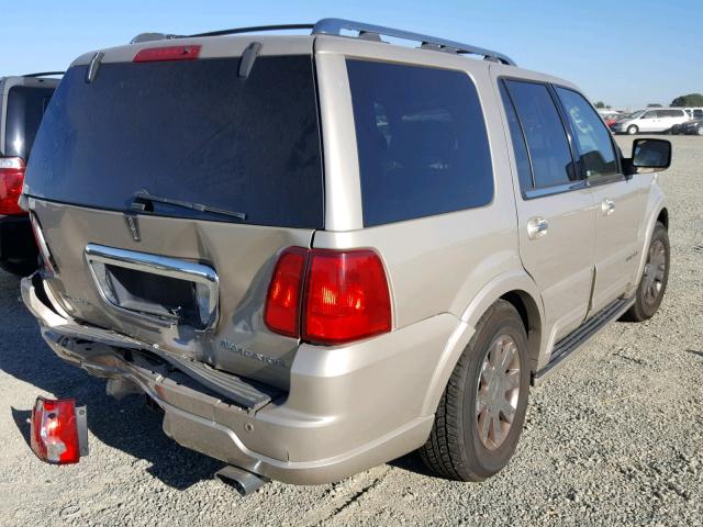 5LMFU28R14LJ32811 - 2004 LINCOLN NAVIGATOR Złoty zdjęcie 4