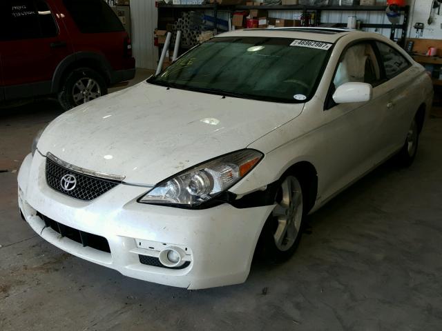 4T1CA30P38U146515 - 2008 TOYOTA CAMRY SOLA WHITE photo 2