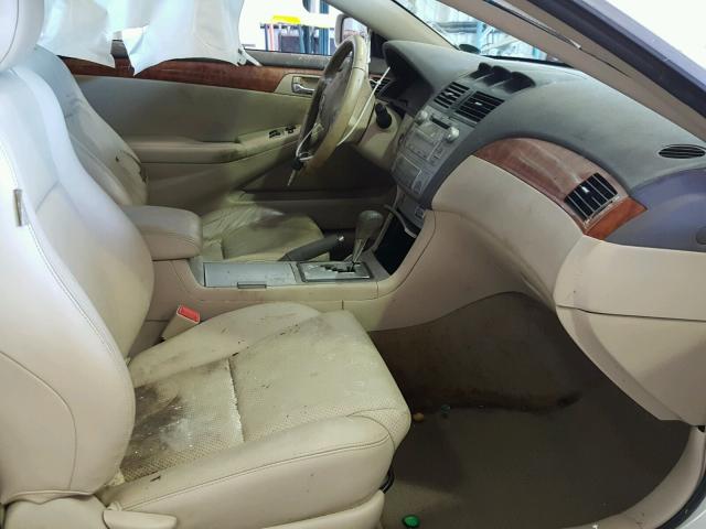 4T1CA30P38U146515 - 2008 TOYOTA CAMRY SOLA WHITE photo 5