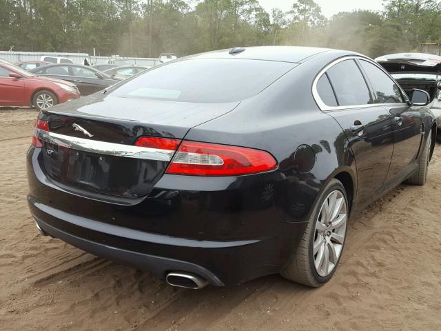 SAJWA0FA2AHR58570 - 2010 JAGUAR XF LUXURY BLACK photo 4