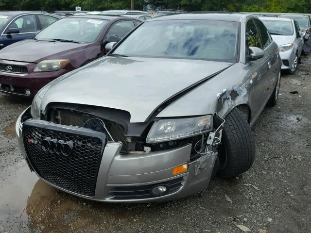 WAUAH74FX6N098189 - 2006 AUDI A6 3.2 GRAY photo 2