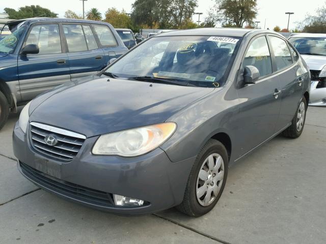 KMHDU46D97U197336 - 2007 HYUNDAI ELANTRA GL GRAY photo 2