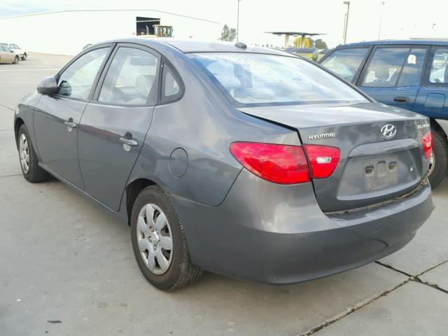 KMHDU46D97U197336 - 2007 HYUNDAI ELANTRA GL GRAY photo 3