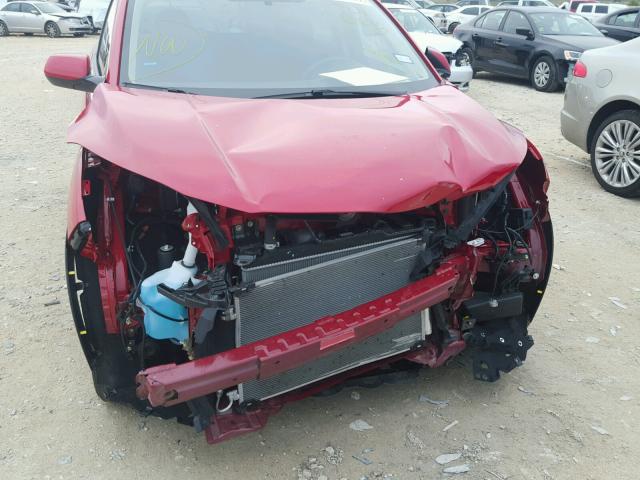 3CZRU5H3XHG701668 - 2017 HONDA HR-V LX RED photo 9