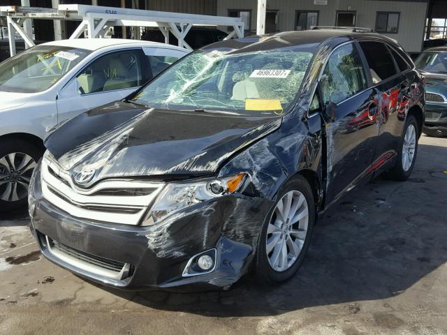 4T3ZA3BB1FU094351 - 2015 TOYOTA VENZA LE BLUE photo 2