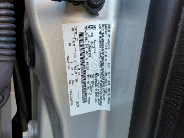 1FADP3N27DL128562 - 2013 FORD FOCUS TITA SILVER photo 10