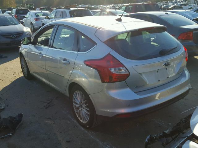 1FADP3N27DL128562 - 2013 FORD FOCUS TITA SILVER photo 3