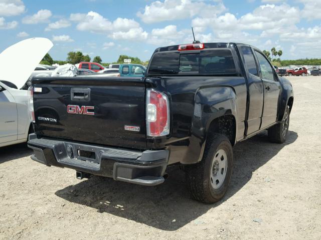 1GTH5BE32F1221248 - 2015 GMC CANYON SLE BLACK photo 4