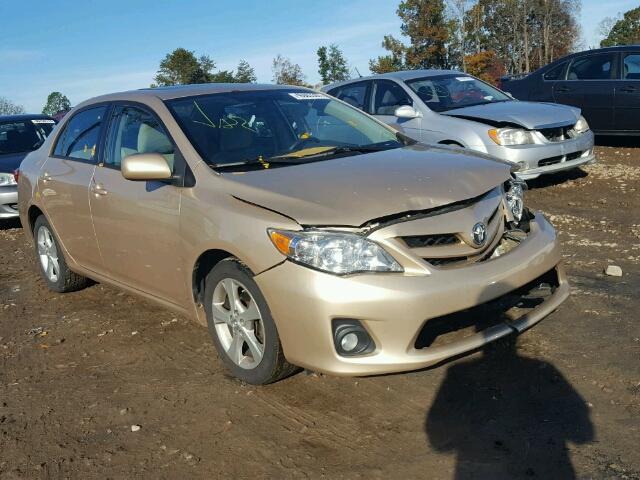 5YFBU4EE2CP028031 - 2012 TOYOTA COROLLA BA BEIGE photo 1