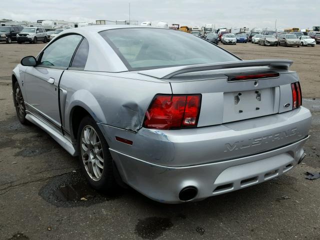 1FAFP4046YF146353 - 2000 FORD MUSTANG SILVER photo 3