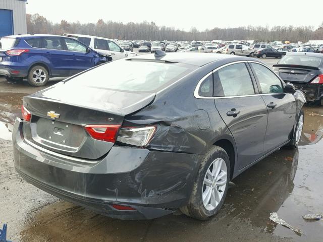 1G1ZE5ST4HF174197 - 2017 CHEVROLET MALIBU LT GRAY photo 4