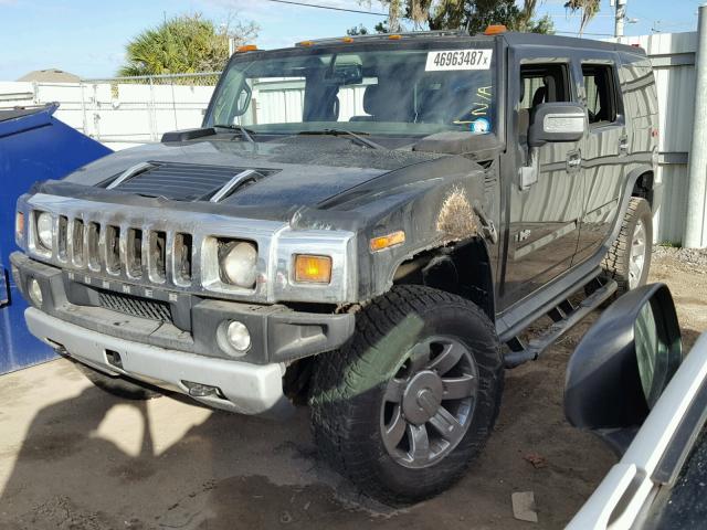 5GRGN83249H102930 - 2009 HUMMER H2 LUXURY BLACK photo 2