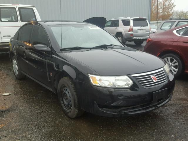 1G8AZ55F56Z145523 - 2006 SATURN ION LEVEL BLACK photo 1