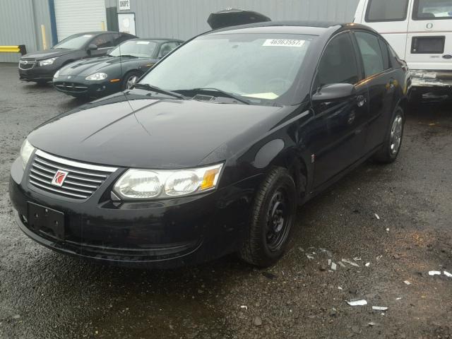 1G8AZ55F56Z145523 - 2006 SATURN ION LEVEL BLACK photo 2