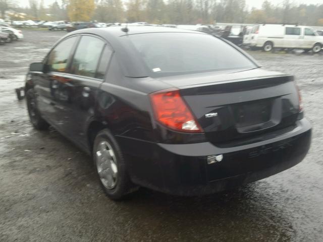 1G8AZ55F56Z145523 - 2006 SATURN ION LEVEL BLACK photo 3