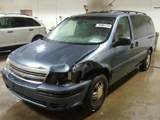 1GNDX03E24D134065 - 2004 CHEVROLET VENTURE BLUE photo 2