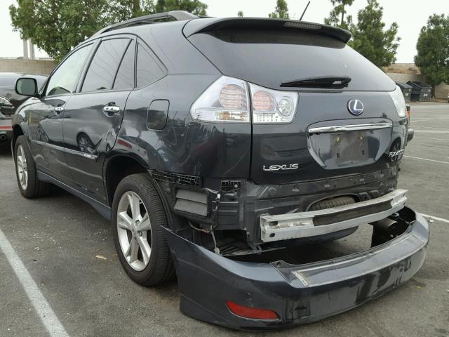 JTJGW31U482008941 - 2008 LEXUS RX 400H GRAY photo 3