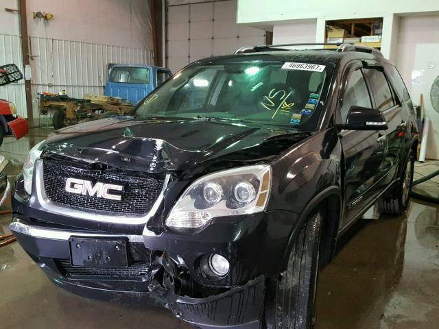 1GKER33758J271118 - 2008 GMC ACADIA SLT შავი ფოტო 2