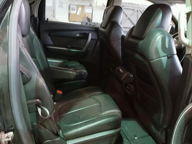 1GKER33758J271118 - 2008 GMC ACADIA SLT შავი ფოტო 6