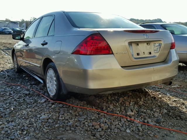 JHMCM56167C008335 - 2007 HONDA ACCORD VAL GOLD photo 3