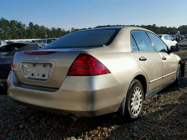 JHMCM56167C008335 - 2007 HONDA ACCORD VAL GOLD photo 4