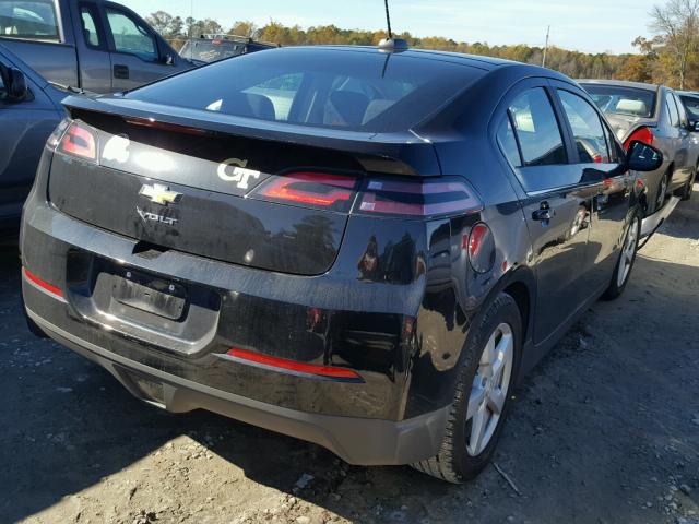 1G1RA6E42FU108844 - 2015 CHEVROLET VOLT BLACK photo 4